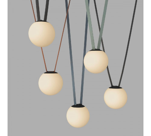 Трековый однофазный светильник Denkirs Belty Orb DK5553-BK Трековый однофазный светильник Denkirs Belty Orb DK5553-BK