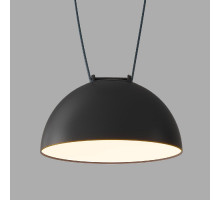 Трековый однофазный светильник Denkirs Belty Flow DK5561-BK