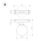 Трековый магнитный светильник Arlight MAG-VIBE-SFERO-R120-6W Warm3000 (BK, 235 deg, 48V) 044457