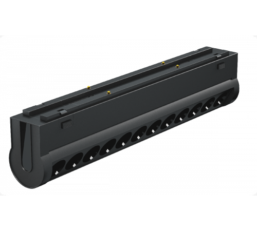Трековый магнитный светильник iLedex Vision 4825-041-L209-12W-36DG-3000K-BK