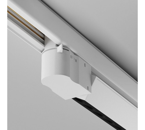 Трековый трехфазный светильник Maytoni Points TR195-3-10W4K-M-W Трековый трехфазный светильник Maytoni Points TR195-3-10W4K-M-W