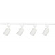 Трековый однофазный светильник (4 шт.) Эра TR70-SET4-GU10-WH Б0063933
