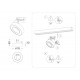 Трековый однофазный светильник Ambrella Light Track System GL6866