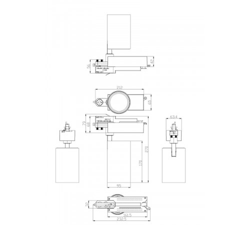 Трековый светильник ЭРА SТR-30-36-30K-B40 Б0049780 Трековый светильник ЭРА SТR-30-36-30K-B40 Б0049780