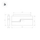 Трековый светильник Arlight Mag-Orient-Flat-Fold-S230-12W Warm3000 034663(1)