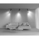 Трековый магнитный светильник Maytoni Elti Duo TR005-4-2X12W-DS-B