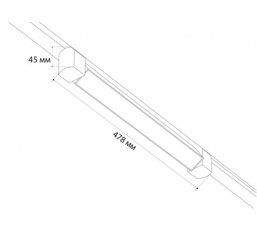 Трековый однофазный светильник Italline IT08-8030 white 4000K Трековый однофазный светильник Italline IT08-8030 white 4000K