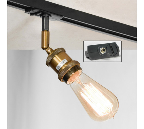 Трековый светильник однофазный Lussole LOFT Track Lights LSP-9320-TAB Трековый светильник однофазный Lussole LOFT Track Lights LSP-9320-TAB