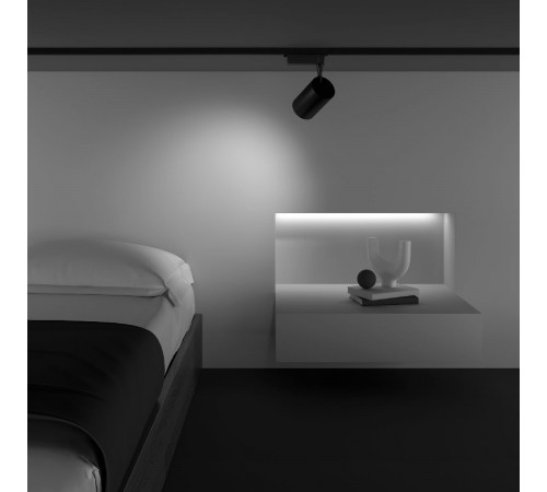Трековый светильник Maytoni Technical Vuoro TR003-1-15W3K-W-B Трековый светильник Maytoni Technical Vuoro TR003-1-15W3K-W-B
