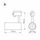 Трековый светильник Arlight LGD-Zeus-Truecolor-4TR-R67-10W Day4000 CRI98 031421