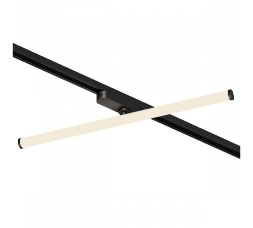 Трековый однофазный светильник Denkirs Strom DK6638-BK