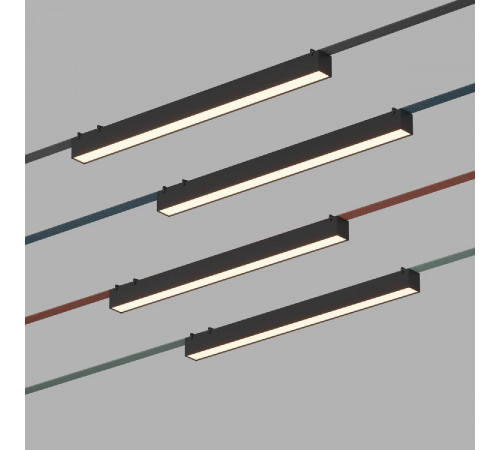 Трековый однофазный светильник Denkirs Belty Linear DK5577-BK Трековый однофазный светильник Denkirs Belty Linear DK5577-BK