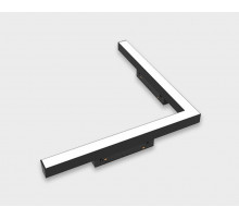 Трековый угловой магнитный светильник Italline Atom IT012-5044 black 3000K