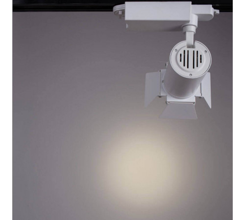 Трековый светодиодный светильник Arte Lamp Track Lights A6720PL-1WH Трековый светодиодный светильник Arte Lamp Track Lights A6720PL-1WH