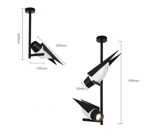 Трековый светильник ImperiumLoft Strizh Track 134743-22 Трековый светильник ImperiumLoft Strizh Track 134743-22