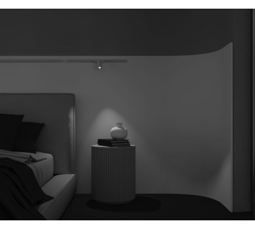 Трековый магнитный светильник Maytoni Focus LED TR103-1-12W3K-M-W