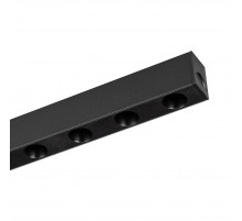 Трековый магнитный светильник Arlight MAG-DOTS-25-L400-12W Day4000 (BK, 30 deg, 24V, DALI) 046325