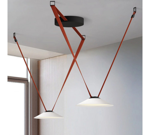 Трековый однофазный светильник Denkirs Belty flow DK5564-WH+BK Трековый однофазный светильник Denkirs Belty flow DK5564-WH+BK