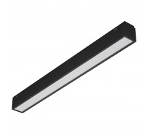 Трековый магнитный светильник Arlight MAG-VIBE-FLAT-L293-12W Warm3000 (BK, 100 deg, 48V) 044432