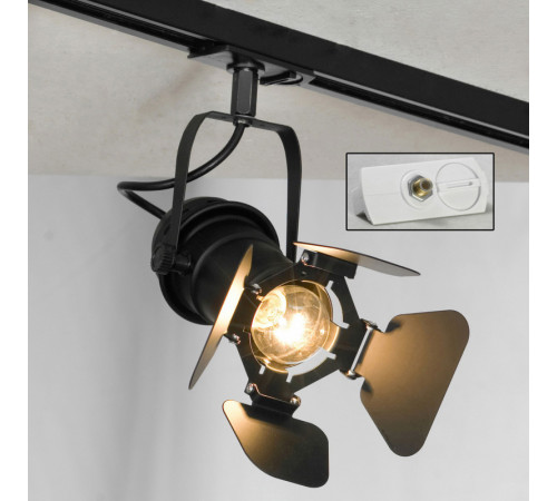 Трековый светильник однофазный Lussole LOFT Track Lights LSP-9838-TAW Трековый светильник однофазный Lussole LOFT Track Lights LSP-9838-TAW