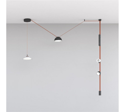 Трековый однофазный светильник Denkirs Belty Flow DK5561-BK Трековый однофазный светильник Denkirs Belty Flow DK5561-BK