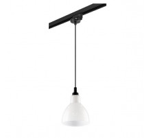 Трековый светильник Lightstar Track 1 black L1T865017 (865017+592007)