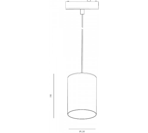 Трековый светильник SWG PRO P-SLIM-150GLBL-6-CCT 022094