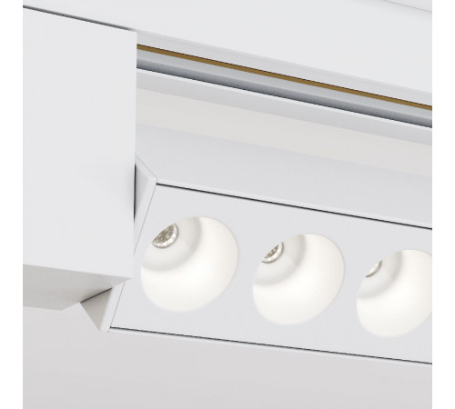 Трековый однофазный светильник Maytoni Points Rot TR010-1-10W4K-M-W