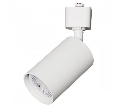 Трековый однофазный светильник Volpe UBL-Q324 GU10 WHITE UL-00012467 Трековый однофазный светильник Volpe UBL-Q324 GU10 WHITE UL-00012467
