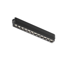 Трековый магнитный однофазный светильник Denkirs Air grill DK5305-BK