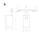Трековый магнитный светильник Arlight MAG-ORIENT-SPOT-R45-12W Day4000-MIX (BK, 24 deg, 48V, TUYA) 047019