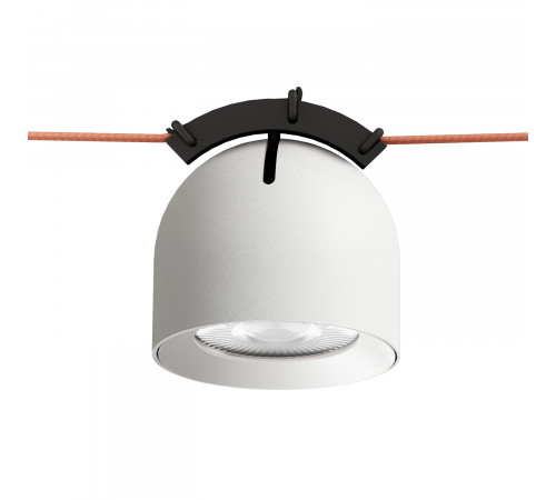 Трековый однофазный светильник Denkirs Belty spot DK5540-WH+BK Трековый однофазный светильник Denkirs Belty spot DK5540-WH+BK
