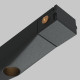 Трековый магнитный светильник Maytoni Spiky TR175-1-12WTW-M-B
