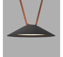 Трековый однофазный светильник Denkirs Belty Flow DK5565-BK