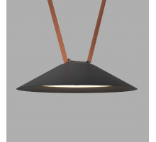 Трековый однофазный светильник Denkirs Belty Flow DK5565-BK