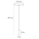 Трековый магнитный светильник Arte Lamp Rapid A6162PL-1WH