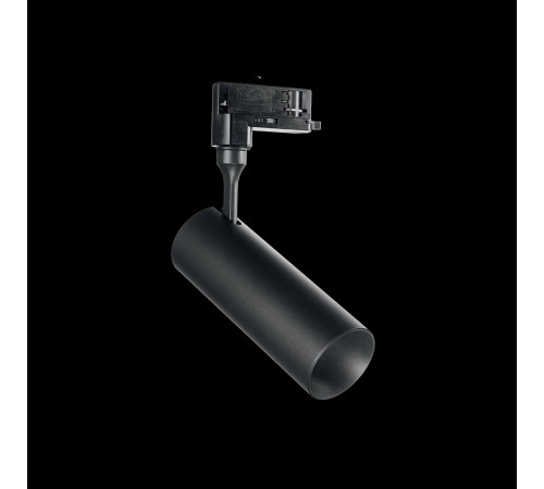 Трековый светодиодный светильник Ideal Lux Smile 15W Cri90 36 3000K Black 189789