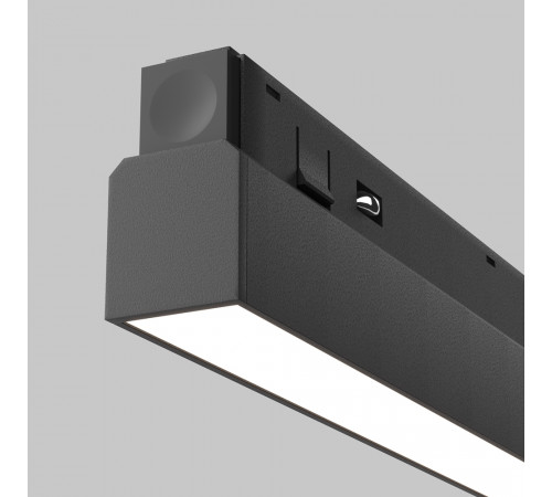 Трековый светильник Maytoni Technical Magnetic track system Exility Basis TR030-2-30W4K-B Трековый светильник Maytoni Technical Magnetic track system Exility Basis TR030-2-30W4K-B
