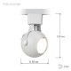 Трековый светильник Эра TR35-GU10 WH Б0053295