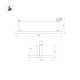 Трековый светильник Arlight LGD-Mars-4TR-S582x138-50W Day4000 035496