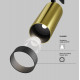 Трековый однофазный светильник Maytoni Focus Led TR021-1-12W4K-W-BBS