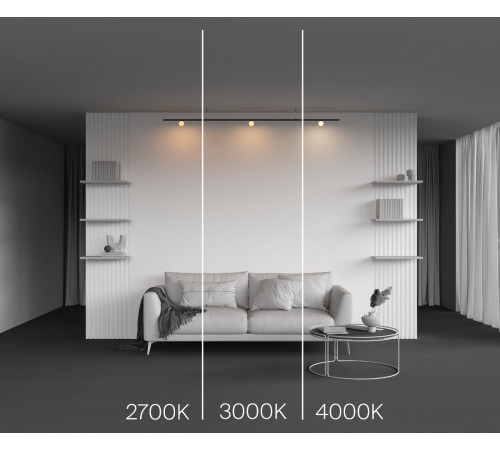 Трековый магнитный светильник Maytoni Luna TR185-1-3W2.7K-B Трековый магнитный светильник Maytoni Luna TR185-1-3W2.7K-B
