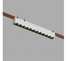 Трековый однофазный светильник Denkirs Belty Grill DK5571-WB