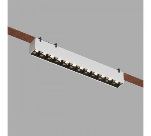 Трековый однофазный светильник Denkirs Belty Grill DK5571-WB Трековый однофазный светильник Denkirs Belty Grill DK5571-WB