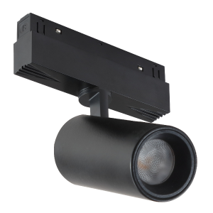 Трековый магнитный светильник iLedex Vision 4822-011-D65-18W-38DG-3000K-BK