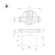 Трековый магнитный светильник Arlight MAG-VIBE-POINT-R75-10W Day4000-MIX (BK, 24 deg, 48V, DALI) 045000