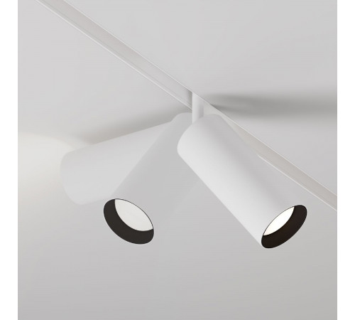 Трековый магнитный светильник Maytoni Focus LED TR032-2-20W4K-S-W Трековый магнитный светильник Maytoni Focus LED TR032-2-20W4K-S-W