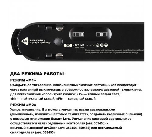 Трековый светильник Novotech Easy Shino 359477 Трековый светильник Novotech Easy Shino 359477