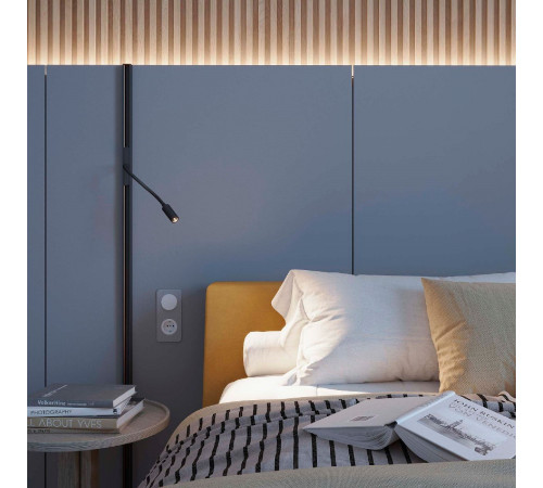 Трековый магнитный светильник Arlight MAG-ORIENT-SPOT-FLEX-R25-3W Warm3000 (BK, 24 deg, 48V) 049562 Трековый магнитный светильник Arlight MAG-ORIENT-SPOT-FLEX-R25-3W Warm3000 (BK, 24 deg, 48V) 049562
