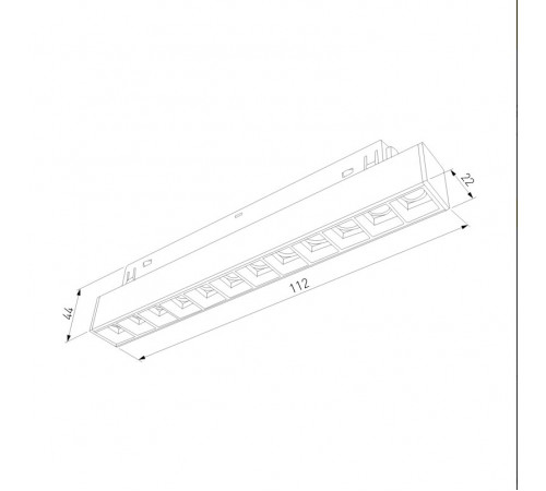 Трековый светильник Elektrostandard Slim Magnetic 4690389178900 Трековый светильник Elektrostandard Slim Magnetic 4690389178900